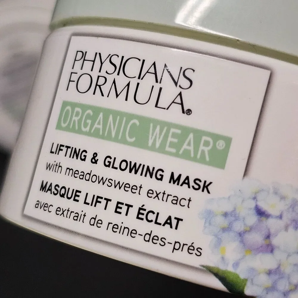 Physicians Formula Organic Wear Lifting Glowing Beauty Mask New Lot of 2 1.7oz